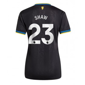 Manchester United Luke Shaw #23 Tredje skjorte til dame 2025-26 Kortermet